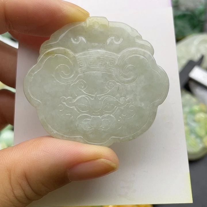 翡翠未镶嵌颈饰天然翡翠