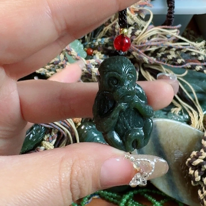 和田玉把件未镶嵌