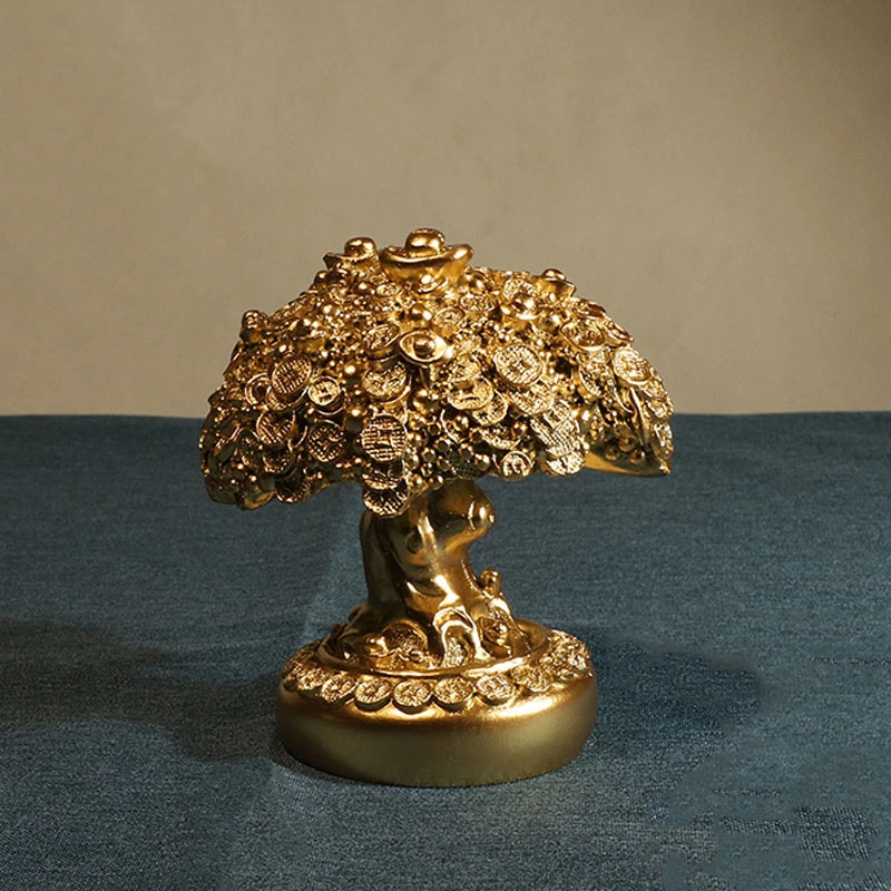 【师傅推荐】2025摆件摇钱树聚宝盆吉祥家居摆台