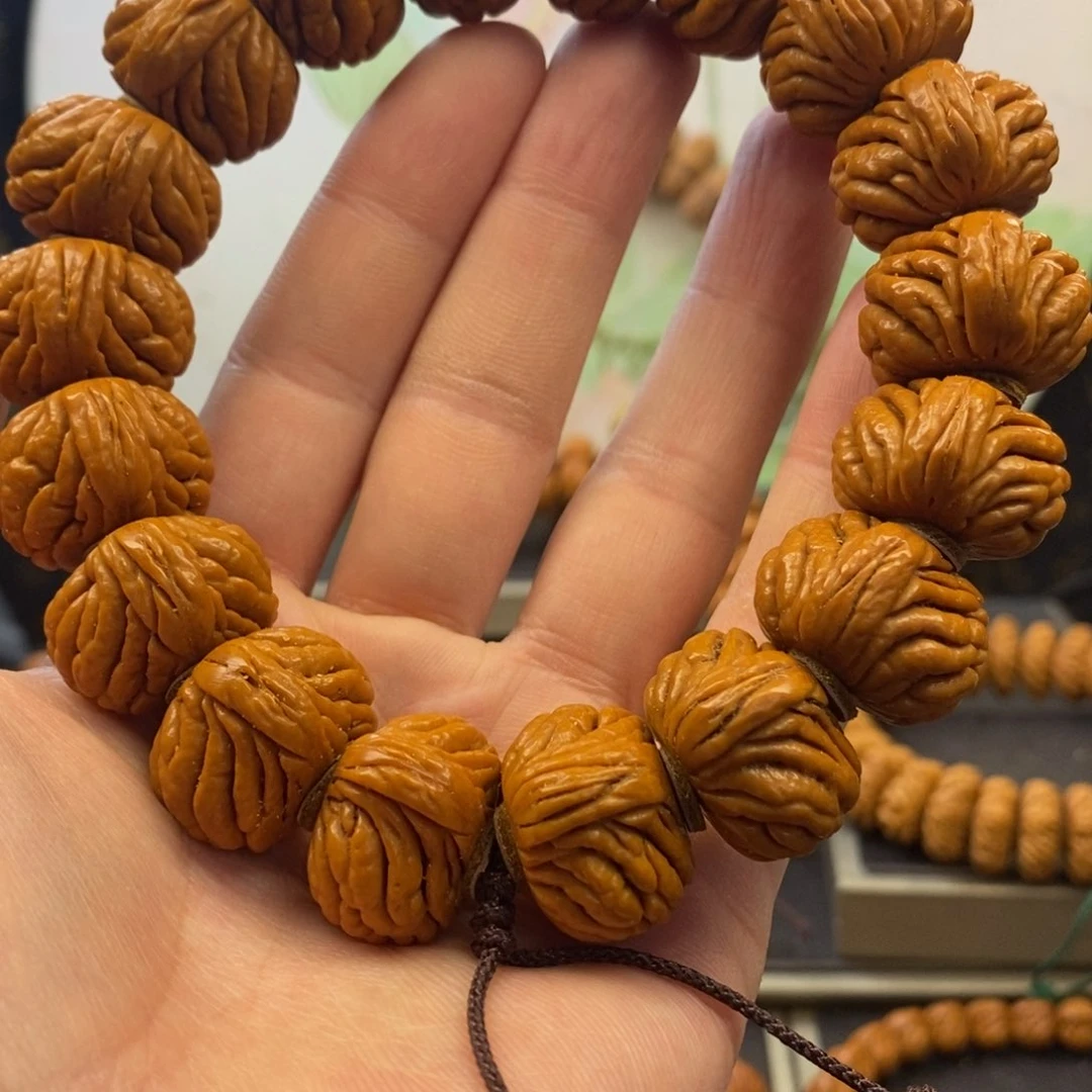 桃核手串23麒麟手串