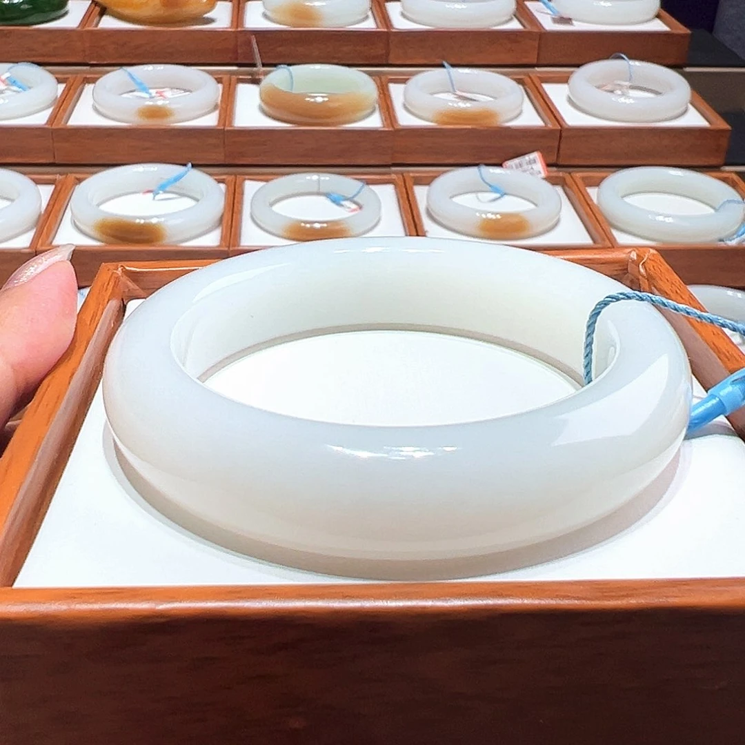 和田玉手镯57/58未镶嵌