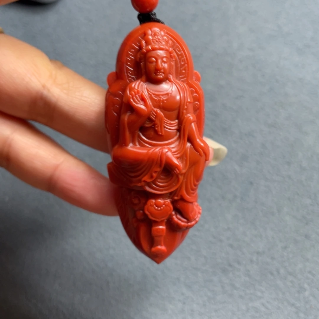 南红玛瑙未镶嵌颈饰