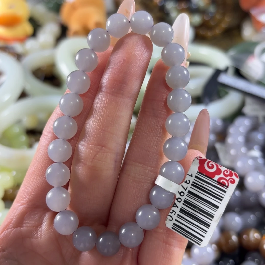 和田玉未镶嵌手串90