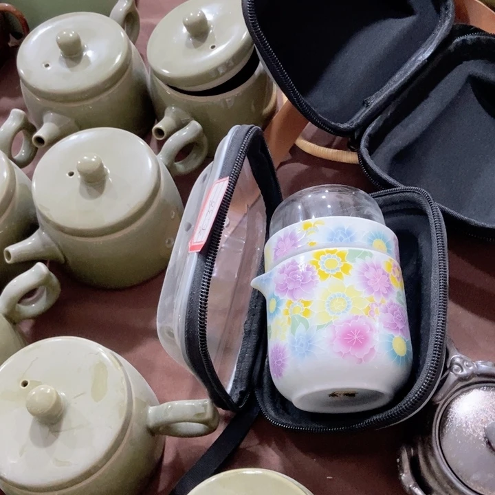 摆件茶具微瑕，介意勿拍
