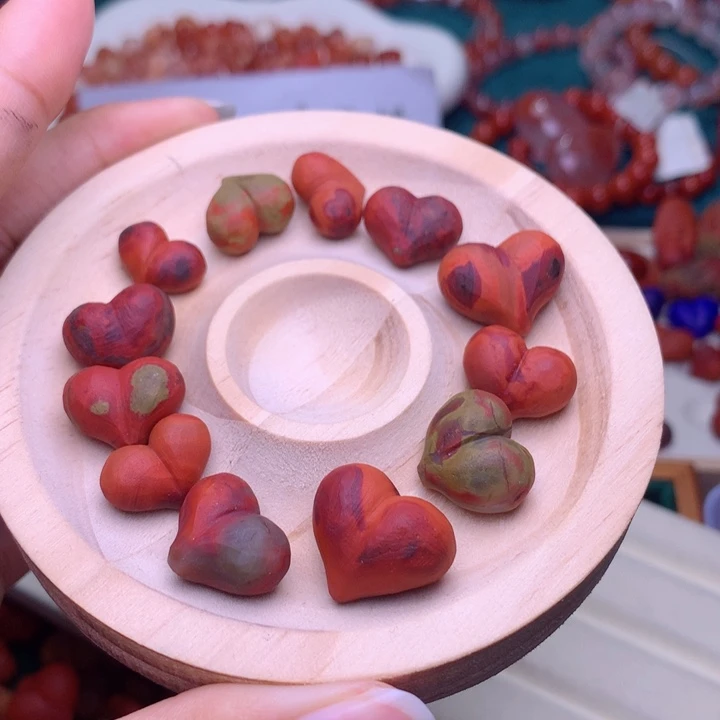 a***8南红玛瑙屁桃未镶嵌包浆屁桃1