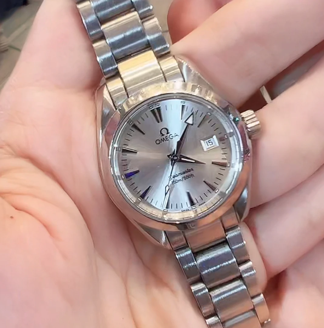 95新 Omega/欧米茄 海马系列女表表径29mm 66800