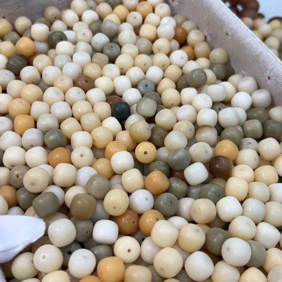菩提根/象牙果吊坠14干磨燕麦奶咖散珠20颗偶有瑕疵