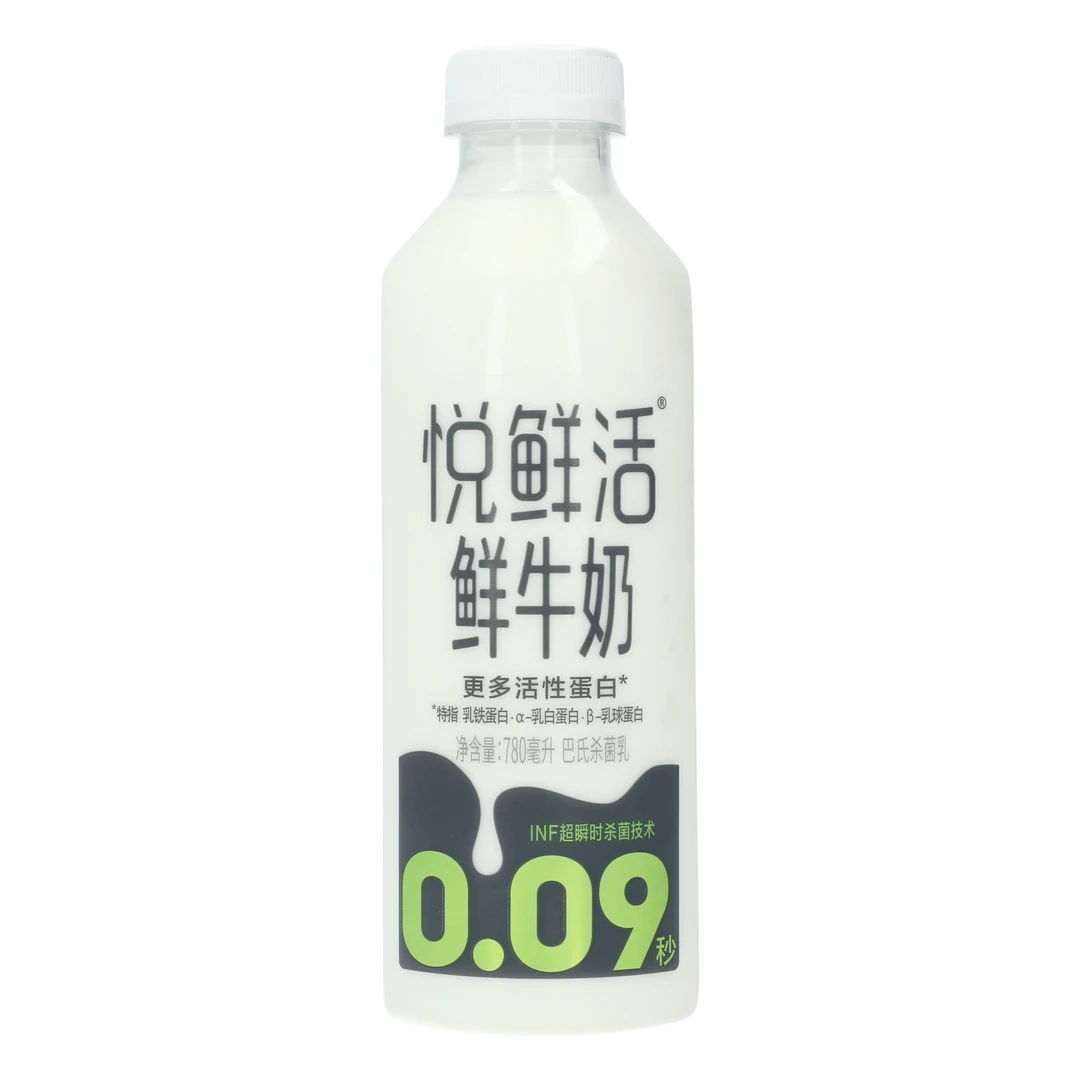 君乐宝悦鲜活鲜牛奶 【780ml】