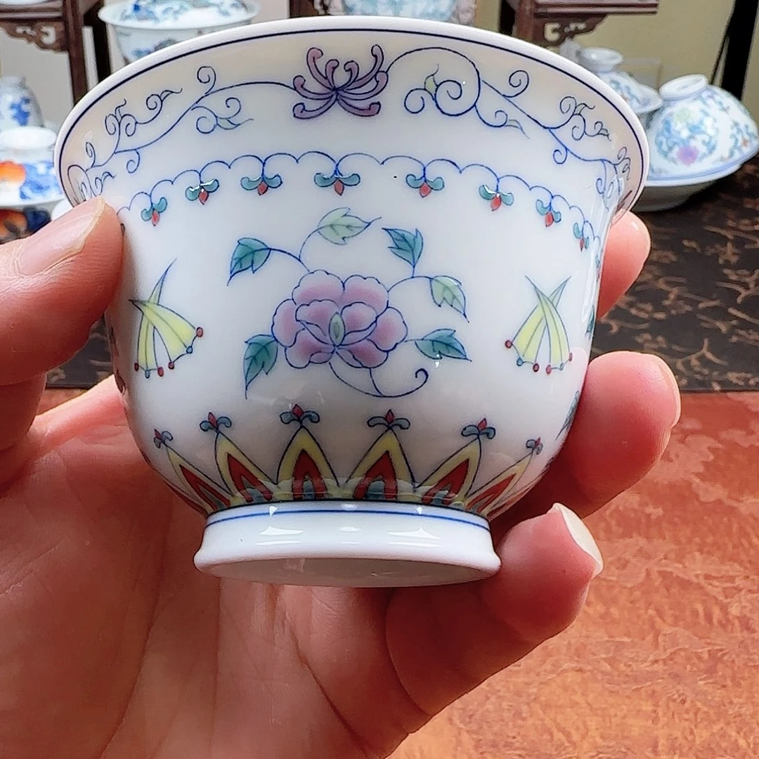 景德镇陶瓷主人杯