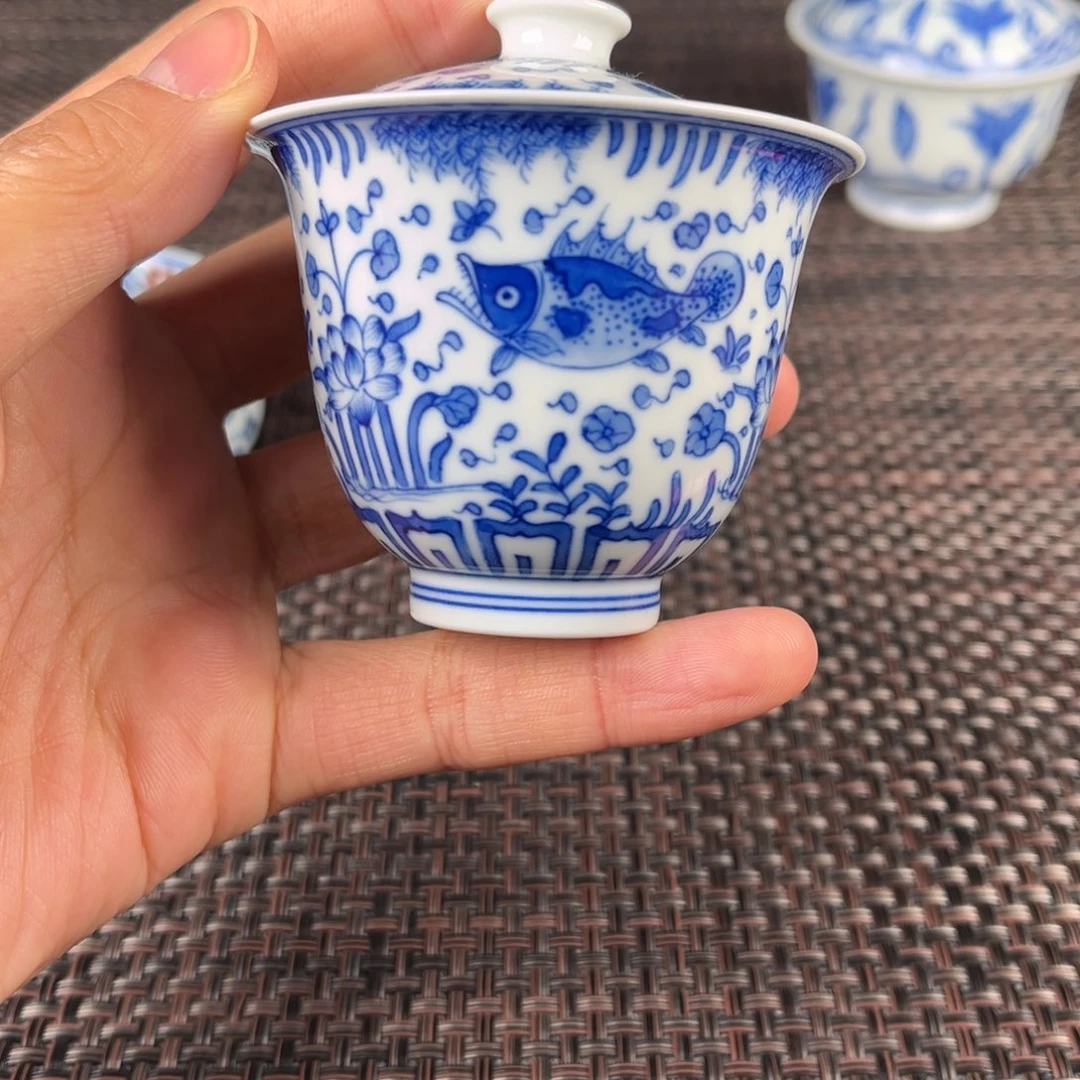 瓷片景德镇陶瓷杯子