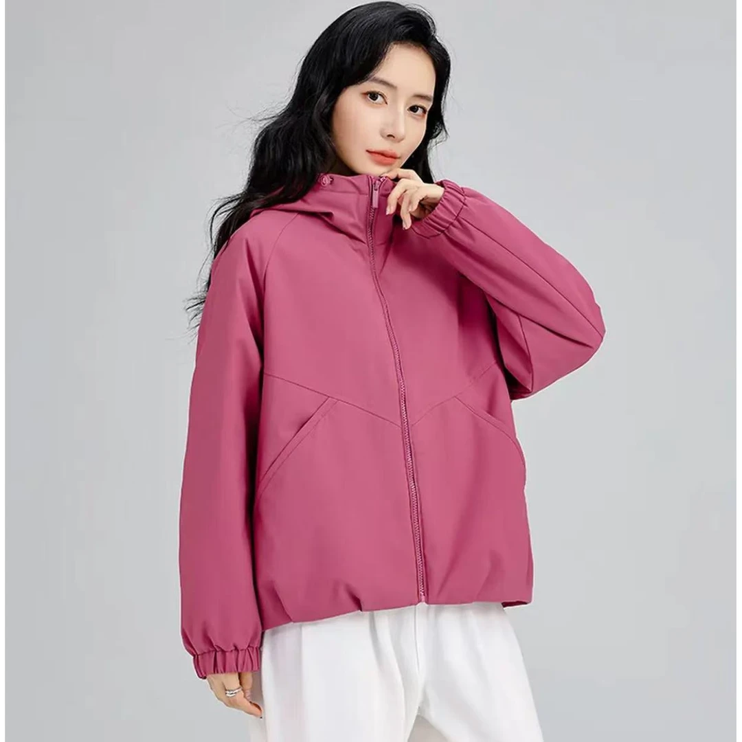 1211款-爆款时尚运动户外男女同款百搭轻暖棉服yy