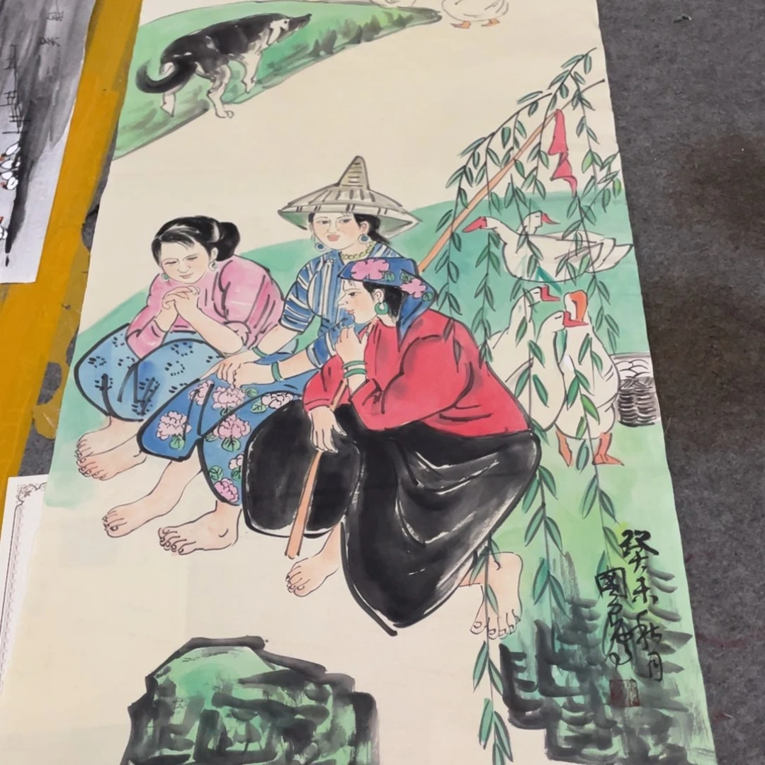 年画画作品欣赏作品欣赏