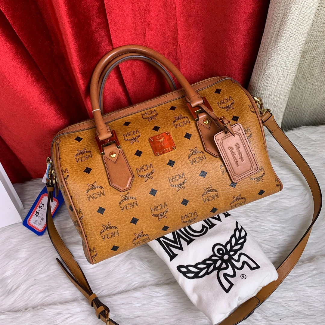 95新 MCM 干邑色波士顿/EE09702205/2205