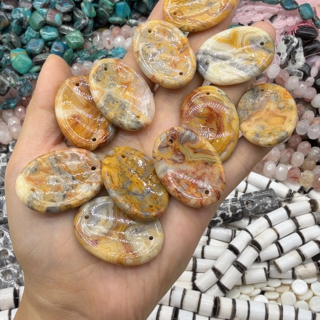 水晶珠宝半成品未镶嵌卡20×30疯狂玛恼双扣一个