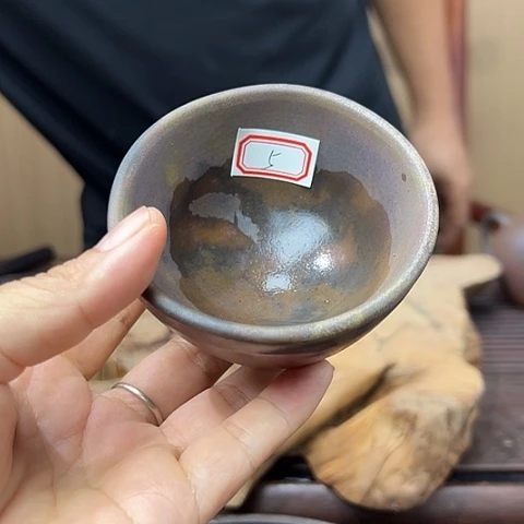 戬谷龙窑柴烧茶杯5