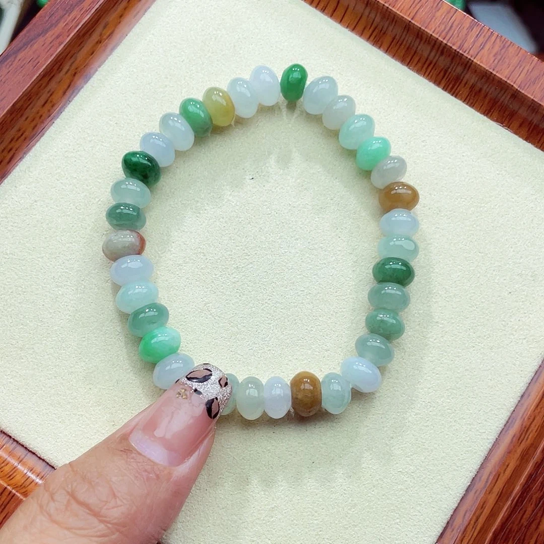 未镶嵌手链翡翠翡翠