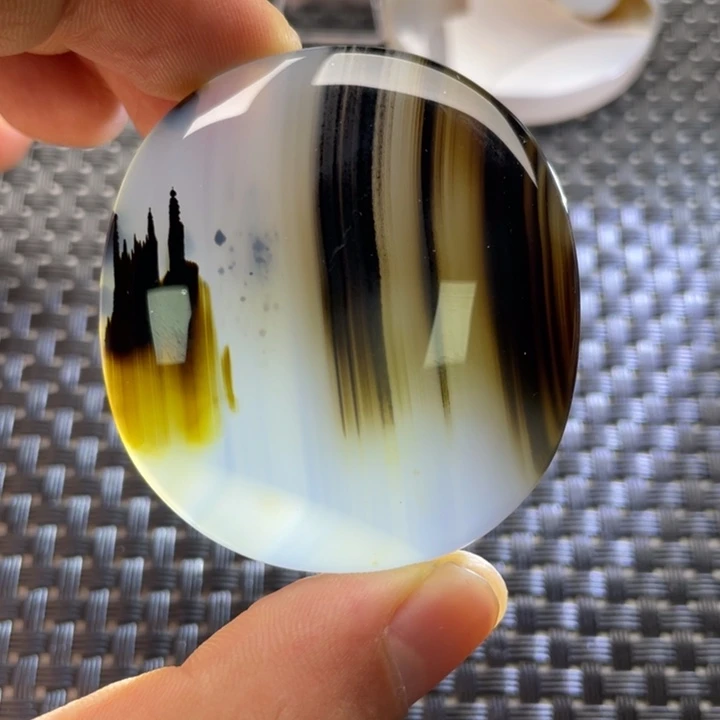 手***四玛瑙/玉髓未镶嵌颈饰