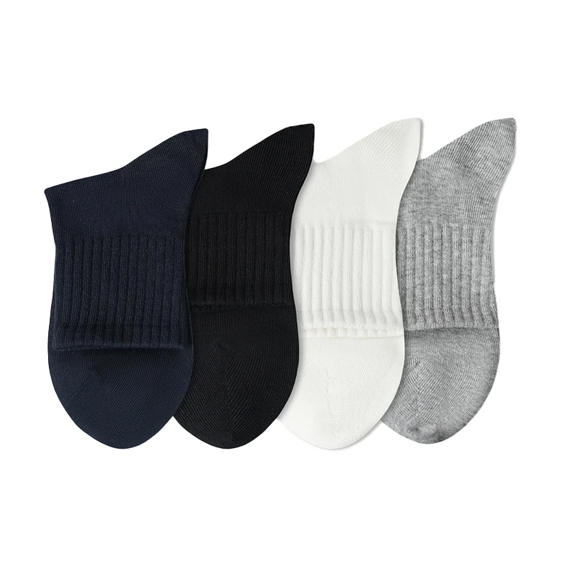 【四双装】凡客长绒棉抗菌中筒袜 陈总专属