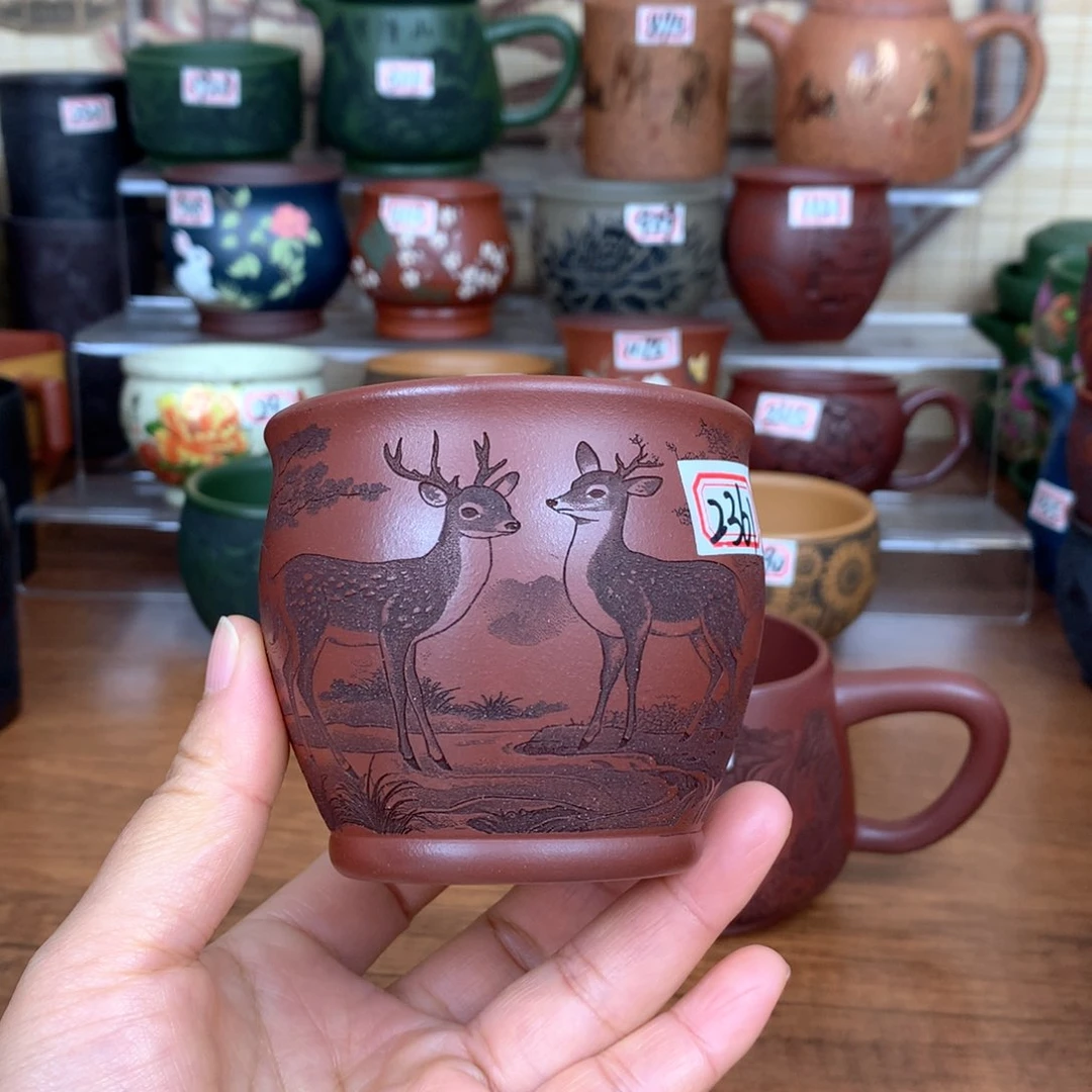 茶杯紫砂宜兴紫砂茶具