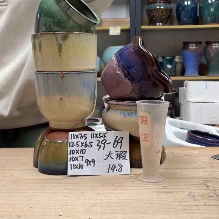 紫砂花盆多肉花盆微瑕69