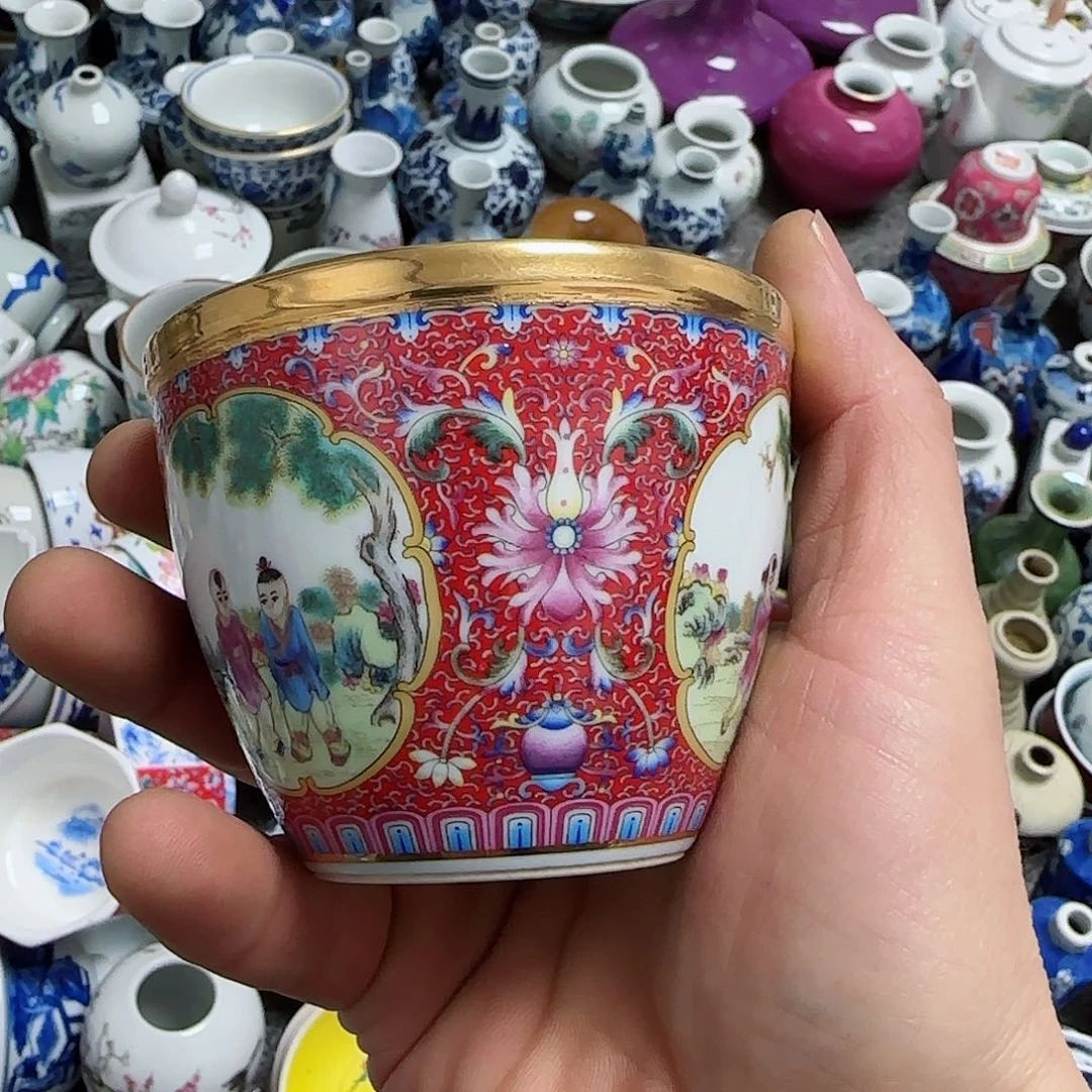 摆件瓷器的工艺技术水平