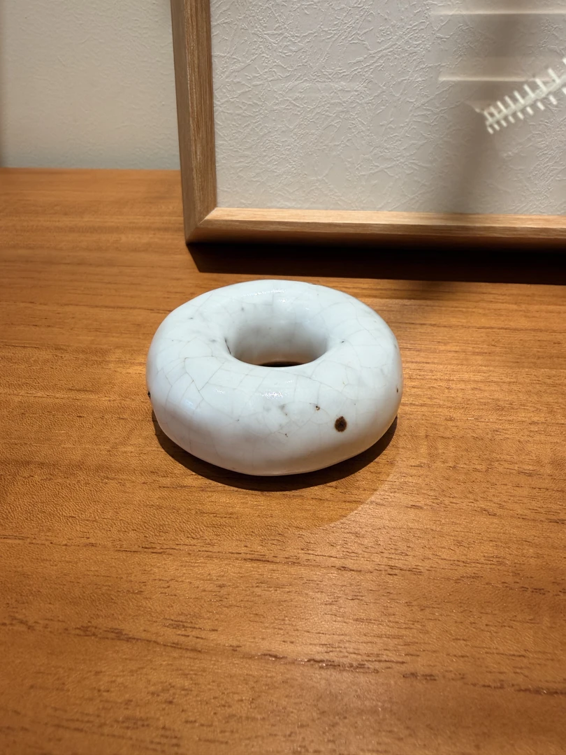 白瓷盖置(高温手工)