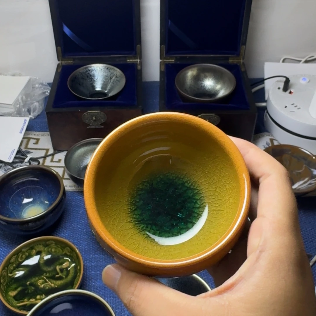 建阳建盏喝茶主人杯