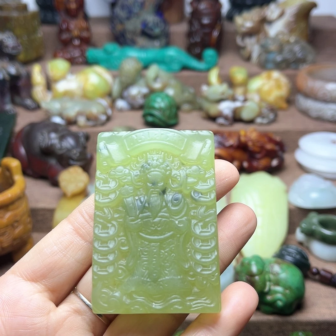 白玉菩提吊坠141。。