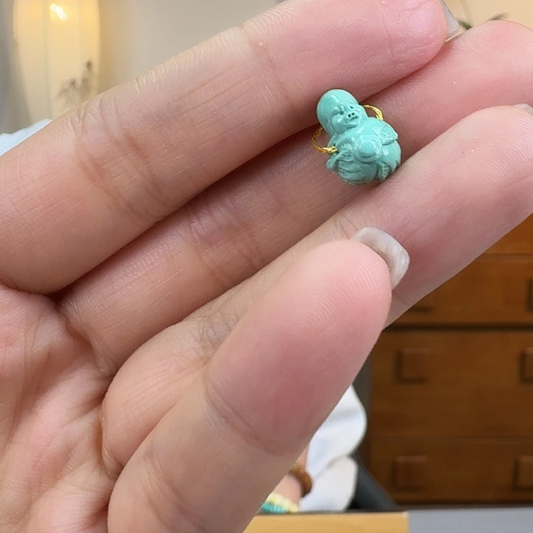 绿松石未镶嵌珠宝半成品