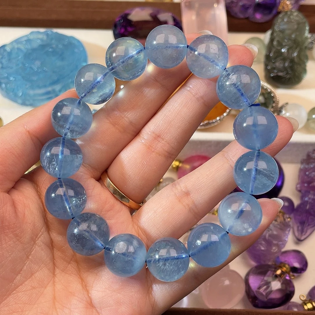 水晶手链未镶嵌芊*天然水晶手链063