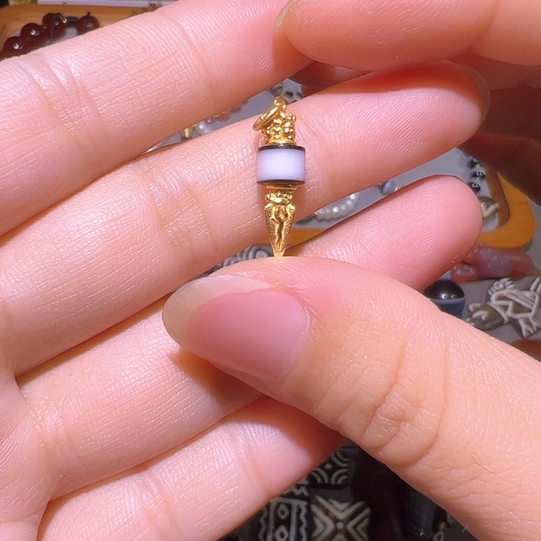 玛瑙/玉髓颈饰合金