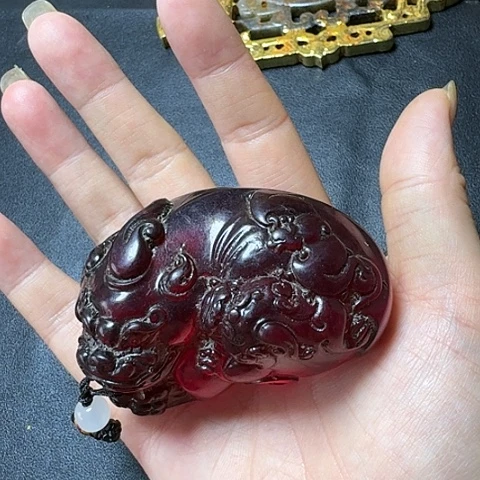 紫金钵盂菩提吊坠