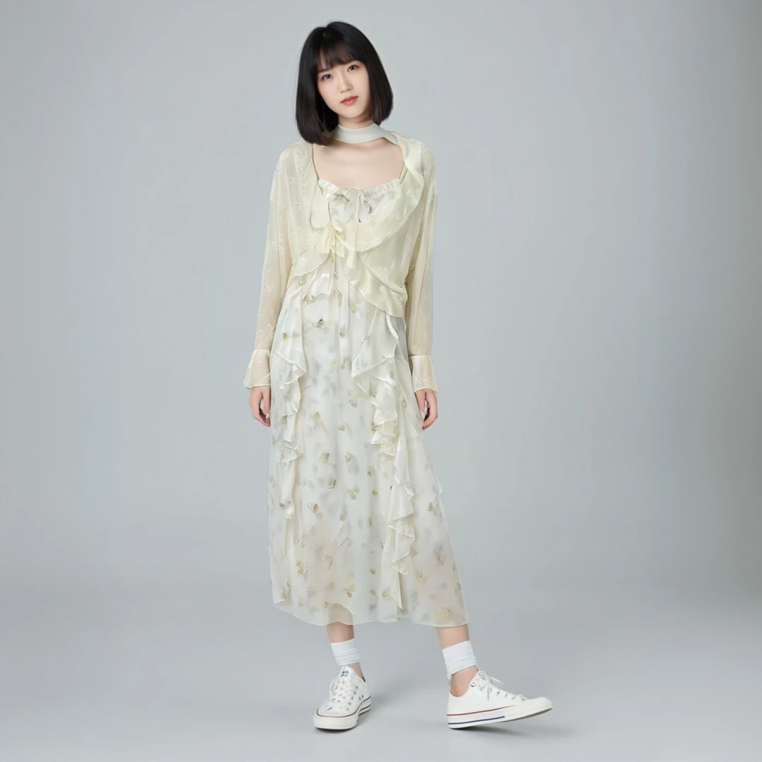 杰西歌=新款连衣裙套装60157