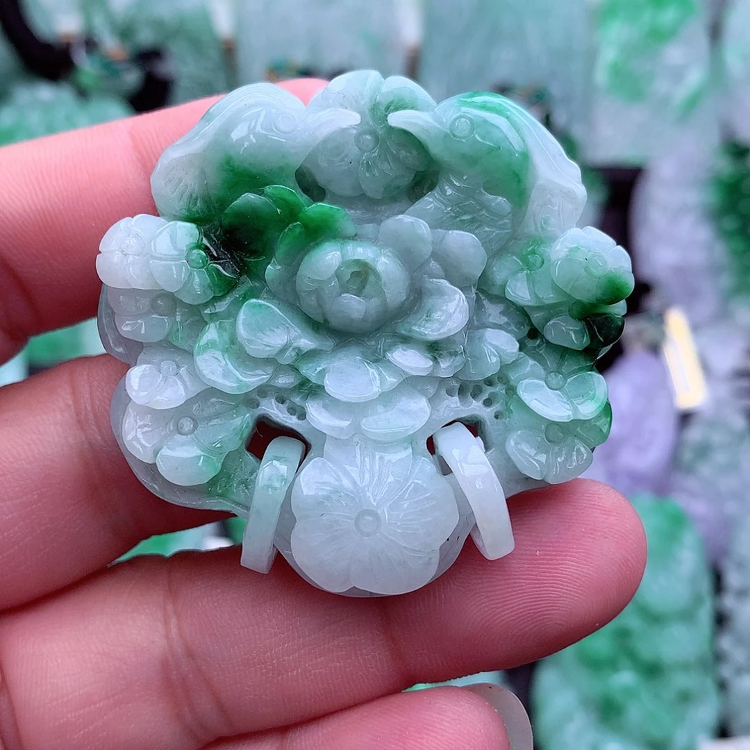 翡翠吊坠(不含链)未镶嵌