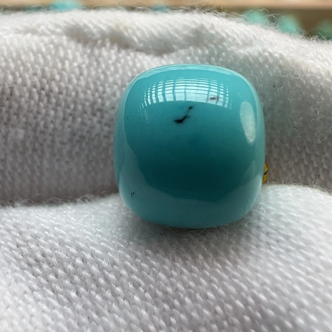 绿松石未镶嵌配饰8.4×7.4