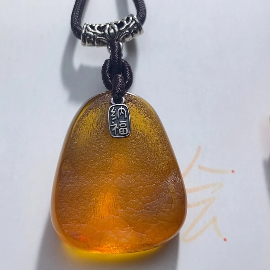 未镶嵌定制琥珀蜜蜡吊坠