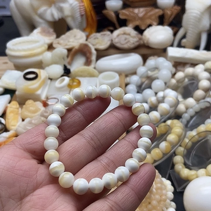 非金属贝壳金线微瑕0.8单圈