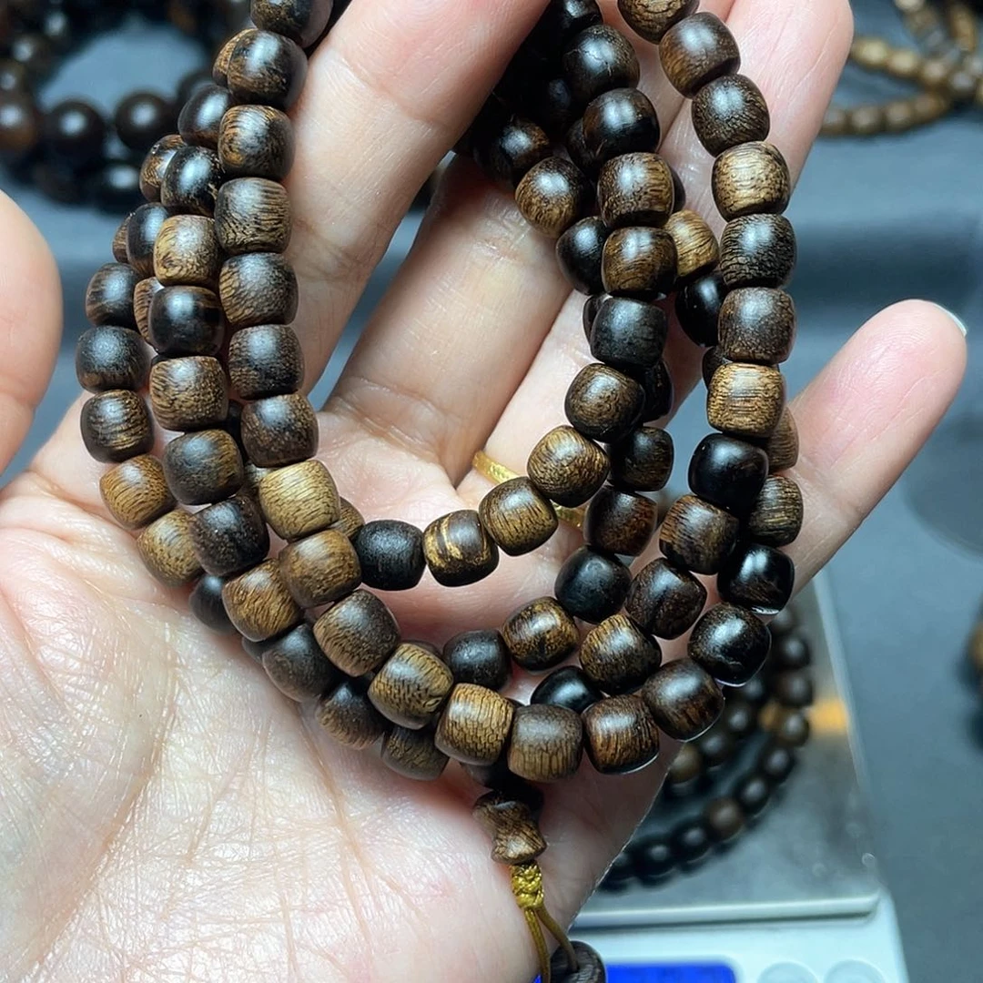 沉香手串一**美白棋瘤疤0.7