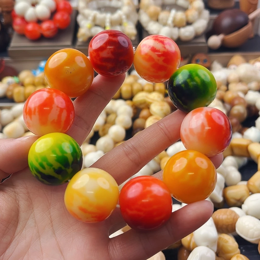 手串菩提根/象牙果新品-菩提凤凰纹-高品大尺寸卡26