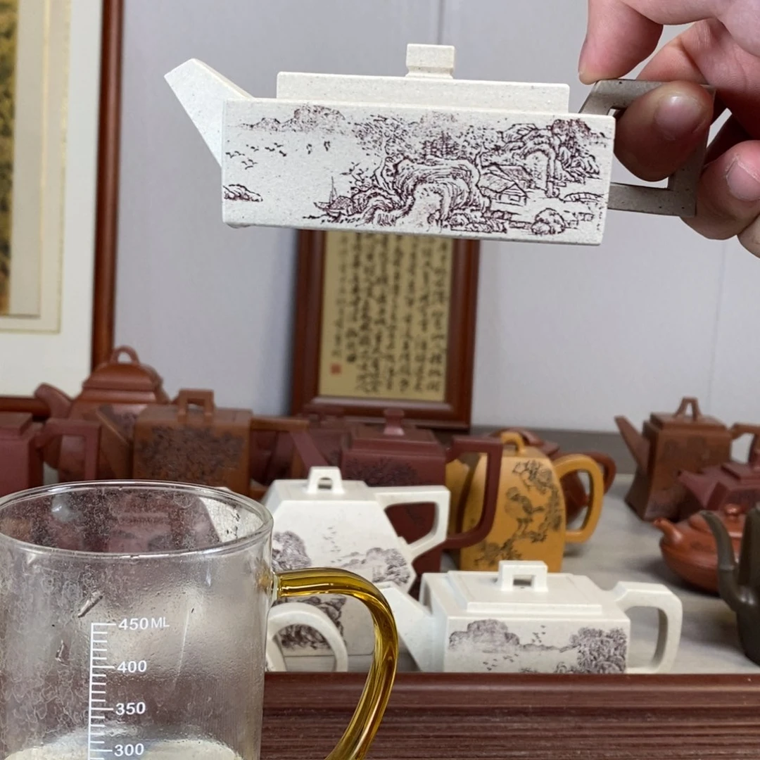 茶壶紫砂原矿泥料传统工艺制作