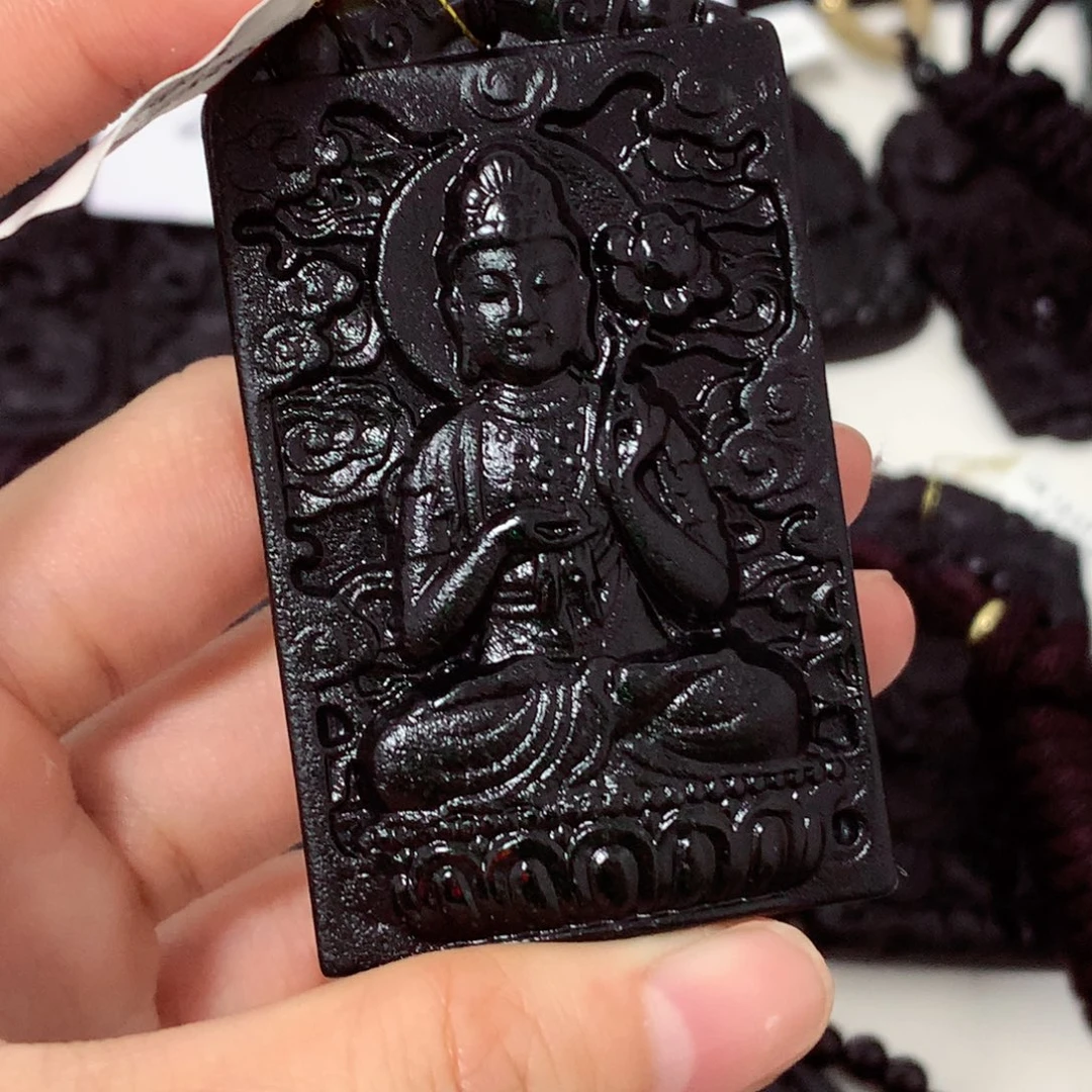 天然a货钢琴黑挂件