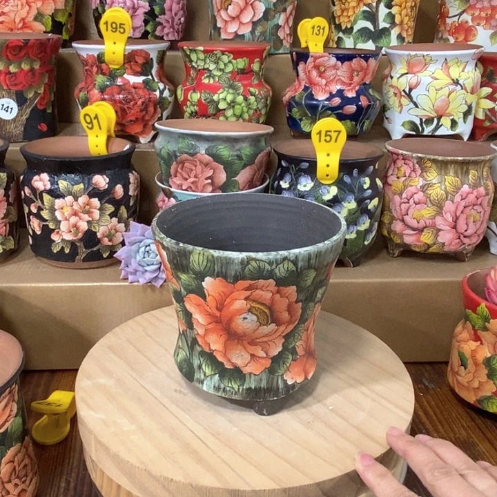 景德镇精品花盆微瑕福利12.5/12.5