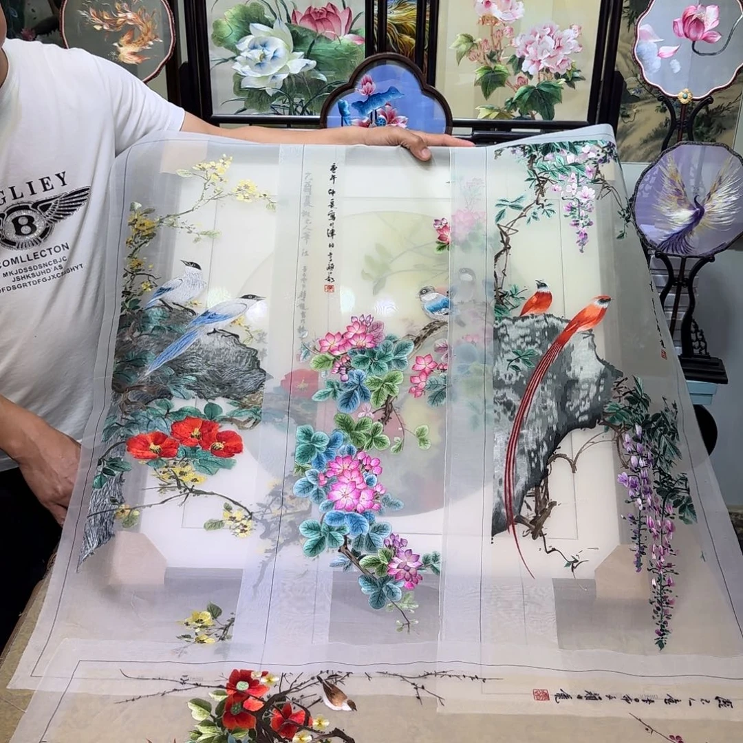 刺绣刺绣工艺精湛独特