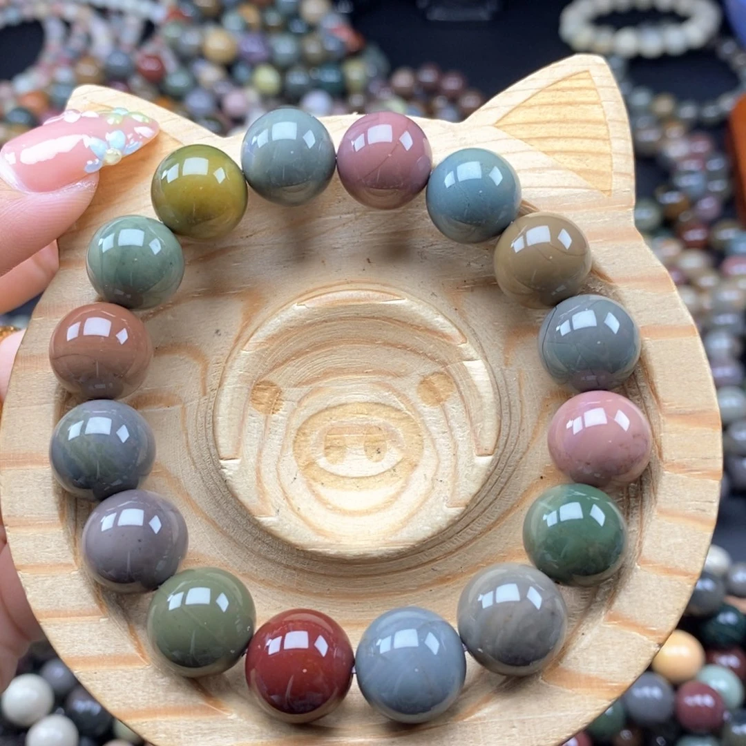 石英质玉未镶嵌手串曦*