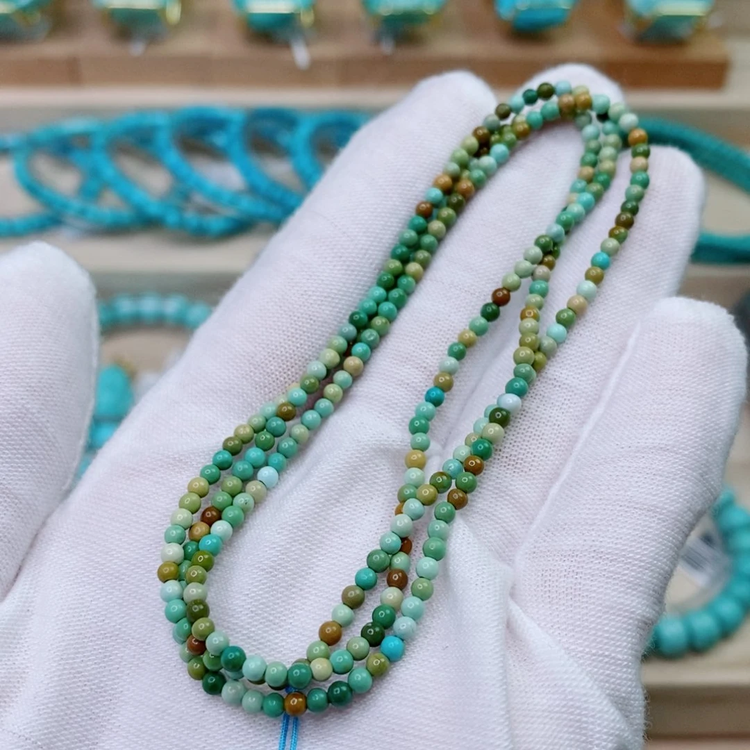 未镶嵌绿松石珠宝奇石