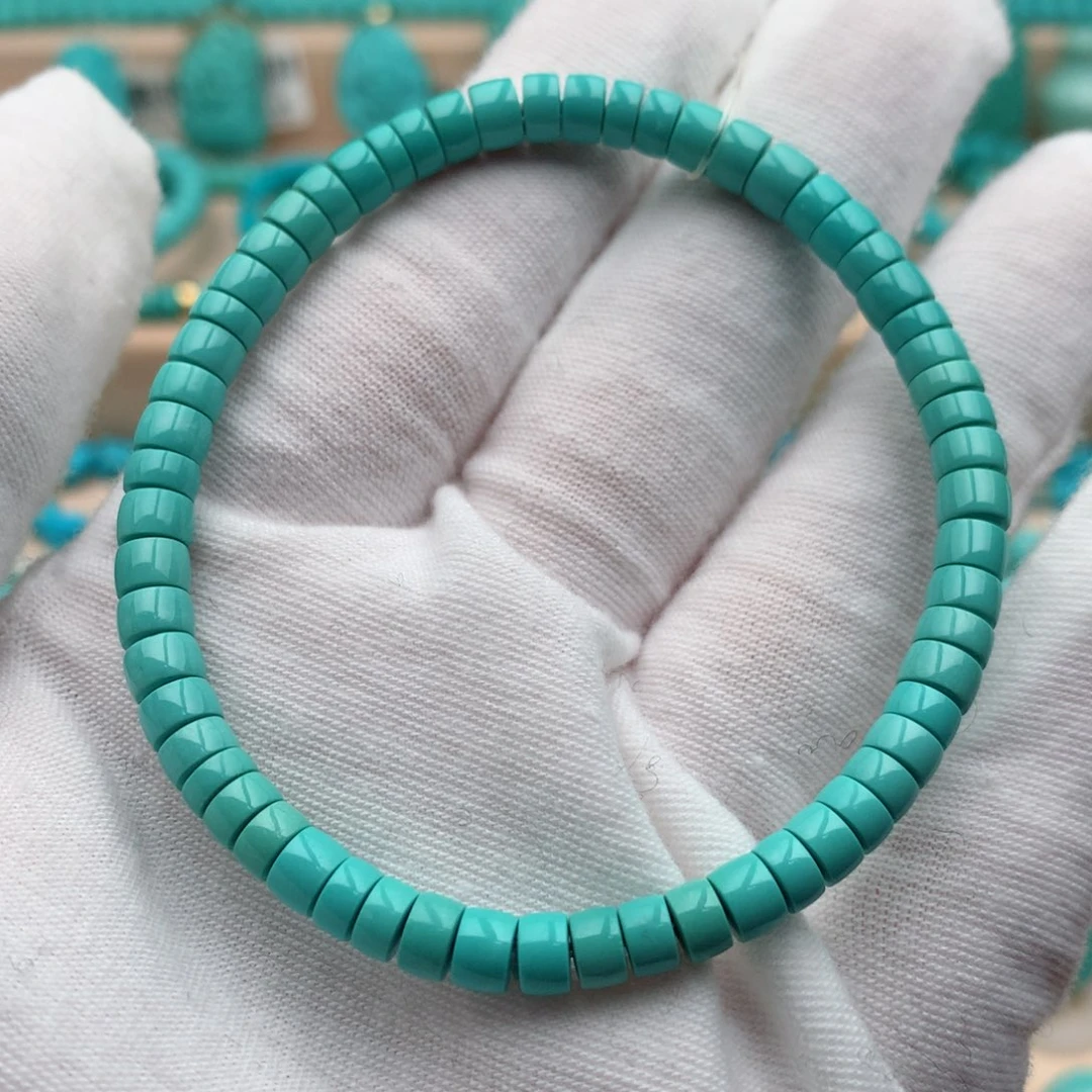 绿松石未镶嵌珠宝奇石5mm