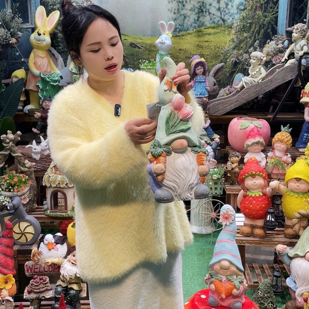 摆件花园摆件红红火火