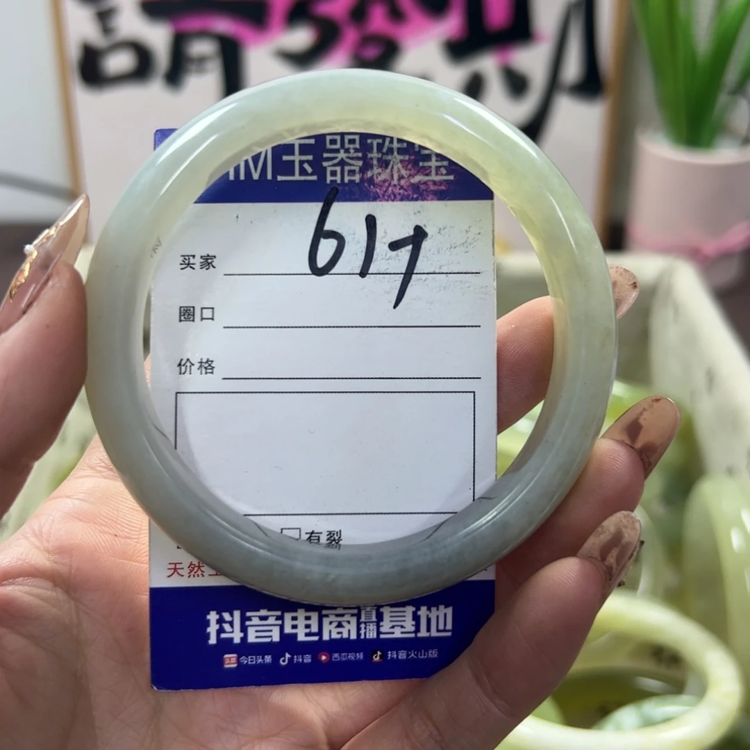 蛇纹石玉手镯未镶嵌317