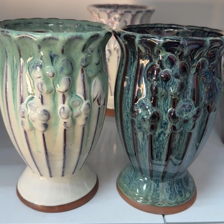 紫砂花盆口13高21，1111