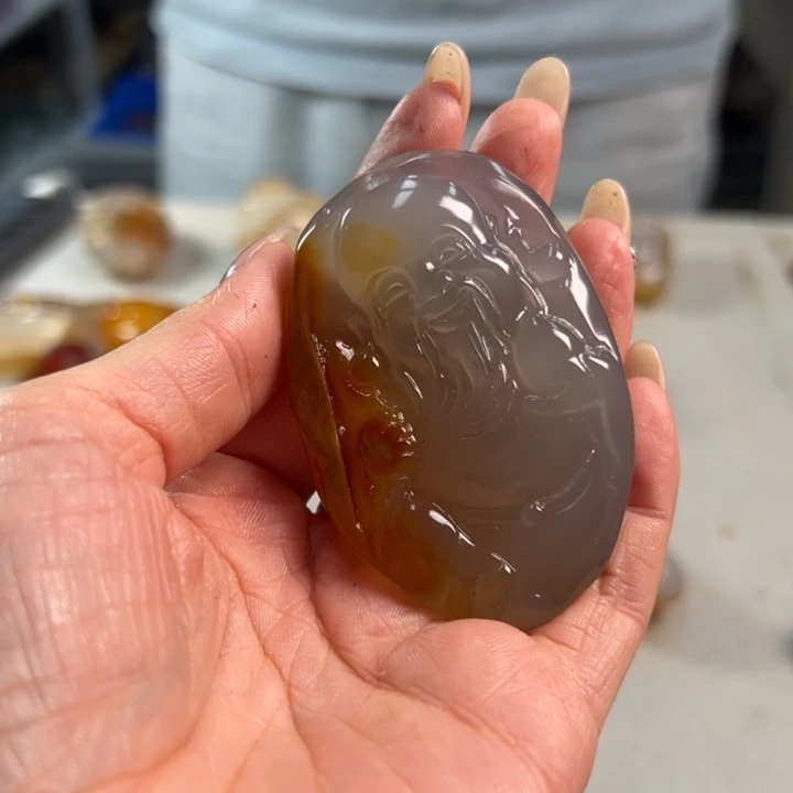 玛瑙/玉髓吊坠(不含链)未镶嵌